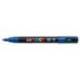 ROTULADOR UNI POSCA PC-3M MARCADOR DE PINTURA PUNTA CONICA 0,9-1,3 MM AZUL