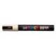 ROTULADOR UNI POSCA 1,8 - 2,5 MM PC-5M BEIGE