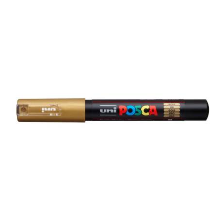 ROTULADOR UNI POSCA 0,7 MM PC-1M ORO