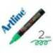 Rotulador Artline Poster Marker EPP-4 Punta Redonda Trazo 2mm Color Verde Flúor