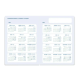 AGENDA ESCOLAR LIDERPAPEL 25-26 ESPIRAL BASIC VERDE MENTA 2 DIAS PAGINA A5 BILINGÜE PAPEL FSC 70 GR