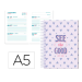 AGENDA ESCOLAR LIDERPAPEL 25-26 ESPIRAL PETITE CORAZONES SEMANA VISTA A5 BILINGÜE PAPEL FSC 80 GR