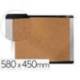 PIZARRA CORCHO BI-OFFICE INKA RECICLADO MARCO DE ALUMINIO 580X450 CM