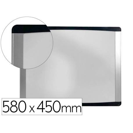 PIZARRA BLANCA BI-OFFICE INKA MAGNETICA ACERO LACADO MARCO DE ALUMINIO 580X450 CM