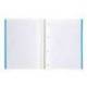 CUADERNO ESPIRAL LIDERPAPEL A5 MICRO WITTY TAPA DURA 120H 90GR CUADRO 5MM 5 BANDAS 6 TALADROS COLORES SURTIDOS