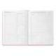 AGENDA ESCOLAR ANTARTIK 25-26 ENCUADERNADA GO! SIMIL PIEL FUCSIA SEMANA VISTA A5 BILINGÜE PAPEL FSC 80 GR