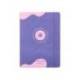 AGENDA ESCOLAR ANTARTIK 25-26 ENCUADERNADA GO! SIMIL PIEL MORADO SEMANA VISTA A5 BILINGÜE PAPEL FSC 80 GR