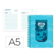 AGENDA ESCOLAR LIDERPAPEL 25-26 ESPIRAL GAME ON AZUL DIA PAGINA A5 BILINGÜE PAPEL FSC 80 GR