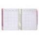 AGENDA ESCOLAR ANTARTIK 25-26 ESPIRAL FUN DAY ROSA DIA PAGINA A5 BILINGÜE PAPEL FSC 80 GR