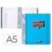AGENDA ESCOLAR ANTARTIK 25-26 ESPIRAL NEON AZUL DIA PAGINA A5 BILINGÜE PAPEL FSC 80 GR