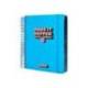 AGENDA ESCOLAR ANTARTIK 25-26 ESPIRAL NEON AZUL DIA PAGINA A5 BILINGÜE PAPEL FSC 80 GR