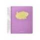 AGENDA ESCOLAR ANTARTIK 25-26 ESPIRAL HERE AND NOW MORADO DIA PAGINA A5 BILINGÜE PAPEL FSC 80 GR