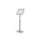 EXPOSITOR ROCADA DE SUELO SERIE NATURAL MAGNETICO ROTATIVO 360 ALTURA AJUSTABLE DIN A3