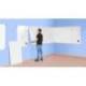 PIZARRA BLANCA ROCADA SKINWHITEBOARD PRO LACADA MAGNETICA 100X100 CM 2 MODULOS