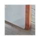 PIZARRA BLANCA ROCADA GAMA NATURAL LACADA MAGNETICA 115X75 CM