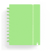 CUADERNO CARCHIVO INGENIOX FOAM A4 80H CUADRICULA VERDE PASTEL