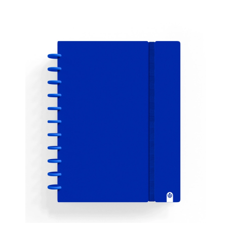 CUADERNO CARCHIVO INGENIOX FOAM A5 80H CUADRICULA AZUL OSC