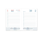 AGENDA ENCUADERNADA LIDERPAPEL ANAFI A5 2026 DIA PAGINA DESIGN 1 PAPEL 70 GR