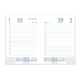 AGENDA ENCUADERNADA LIDERPAPEL CORFU 150X210 MM 2026 DIA PAGINA ROJO PAPEL 60 GR