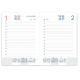 AGENDA ENCUADERNADA LIDERPAPEL MYKONOS 150X210 MM 2026 DIA PAGINA GRANATE PAPEL 70 GR FSC