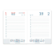 AGENDA ESPIRAL LIDERPAPEL GAZI A5 2026 DIA PAGINA AZUL OSCURO PAPEL 70 GR FSC