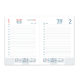 AGENDA ESPIRAL LIDERPAPEL OLBIA A4 2026 DIA PAGINA AZUL PAPEL 60 GR FSC