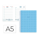 AGENDA ESPIRAL LIDERPAPEL PERISSA A5 2026 DIA PAGINA AZUL PAPEL 80 GR FSC