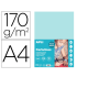 CARTULINA APLI DIN A4 170G/M2 AZUL CLARO PAQUETE DE 50 HOJAS