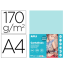 CARTULINA APLI DIN A4 170G/M2 AZUL CLARO PAQUETE DE 50 HOJAS