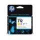 INK-JET HP 712 T210/230/250/630/650 AMARILLO 3ED69A