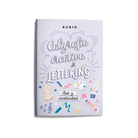 CUADERNO RUBIO LETTERING CALIGRAFIA CREATIVA ARTE Y CREATIVIDAD