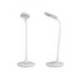 LAMPARA DE OFICINA Q-CONNECT SOBREMESA PROFESIONAL ABS 18 LEDS 5W INTERRUPTOR SENSOR 3 NIVELES CON LUPA COLOR BLANCO