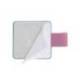 PORTABOLIGRAFO AUTOADHESIVO ANTARTIK PARA CUADERNO NOTE CON ELASTICO HASTA 15 MM GROSOR 80 MM TURQUESA Y ROSA