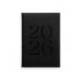 AGENDA ENCUADERNADA LIDERPAPEL CRETA 150X210 MM 2026 DIA PAGINA NEGRO PAPEL 70 GR