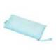 BOLSA ZIPPER BAG LIDERPAPEL POLIESTER TRANSPIRABLE MULTIUSOS TICKET 230X115 MM AZUL PASTEL