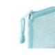 BOLSA ZIPPER BAG LIDERPAPEL POLIESTER TRANSPIRABLE MULTIUSOS DIN A4 AZUL PASTEL