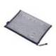 BOLSA ZIPPER BAG LIDERPAPEL POLIESTER TRANSPIRABLE MULTIUSOS DIN A4 AZUL MARINO