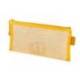 BOLSA ZIPPER BAG LIDERPAPEL POLIESTER TRANSPIRABLE MULTIUSOS TICKET 230X115 MM AMARILLO