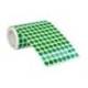 GOMETS LIDERPAPEL AUTOADHESIVO S CIRCULOS 10,5 MM VERDE ROLLO DE 6000 UNIDADES EN CAJA DE CARTON