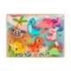 PUZLE INFANTIL IMAGINOVO MADERA 3D DINOSAURIOS +12 MESES 8 PIEZAS 29,5X22X1,7CM