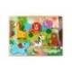 PUZLE INFANTIL IMAGINOVO MADERA 3D ANIMALES +12 MESES 8 PIEZAS 29,5X22X1,7CM