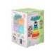 JUEGO INFANTIL IMAGINOVO MADERA FORMA DE PINGUINO TORRE DE FORMAS APILABLES +12 MESES 7 PIEZAS 18X12X12CM