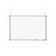 PIZARRA BLANCA ROCADA LACADA MAGNETICA MARCO ALUMINIO CON CANTONERAS 60X90 CM