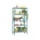 ESTANTERIA METALICA SIMONRACK KIT SIMONCLICK MINI 5/400 COLOR AZUL/BLANCO 5 ESTANTES 180 KG POR ESTANTE 180X80X40CM