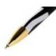 BOLIGRAFO BELIUS DUALITA CUERPO NEGRO COLOR BLANCO TINTA AZUL CAJA DE DISEÑO