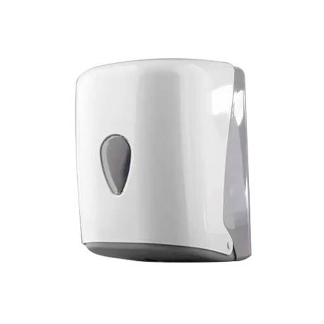 DISPENSADOR PAPEL SECAMANOS DAHI JAVEA MECHA ABS COLOR BLANCO 321X207X220 MM