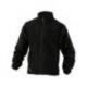 CHAQUETA DELTAPLUS POLAR CON CREMALLERA 2 BOLSILLOS COLOR NEGRO TALLA L