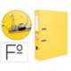 Archivador de palanca Liderpapel Documenta folio color amarillo