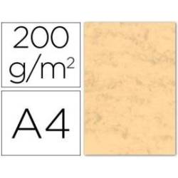 Cartulina marmoleada DIN A4 color Ocre