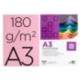 Cartulina Liderpapel color rosa a3 180 g/m2
